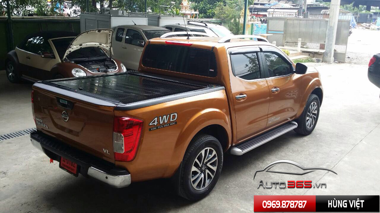 Mẫu Nắp Thùng Xe Bán Tải Nissan Navara Mới Nhất 2016